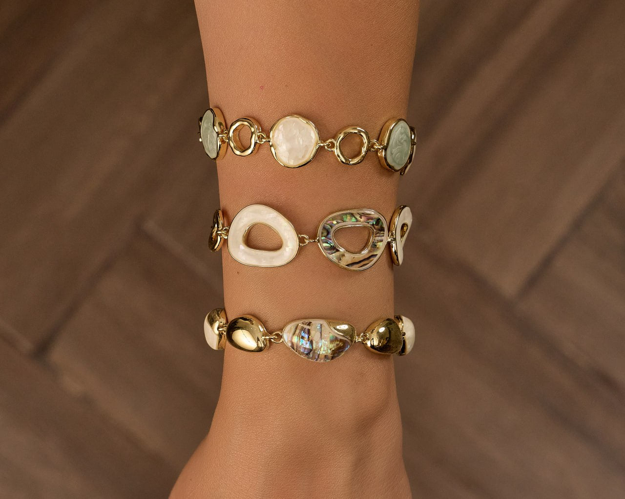 Vennois platinum gold plated 18k bracelets