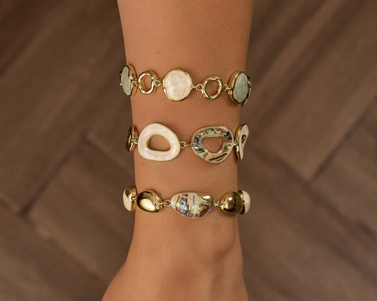 Vennois platinum gold plated 18k bracelets