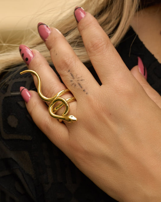 Platinum gold plated 18k Ring