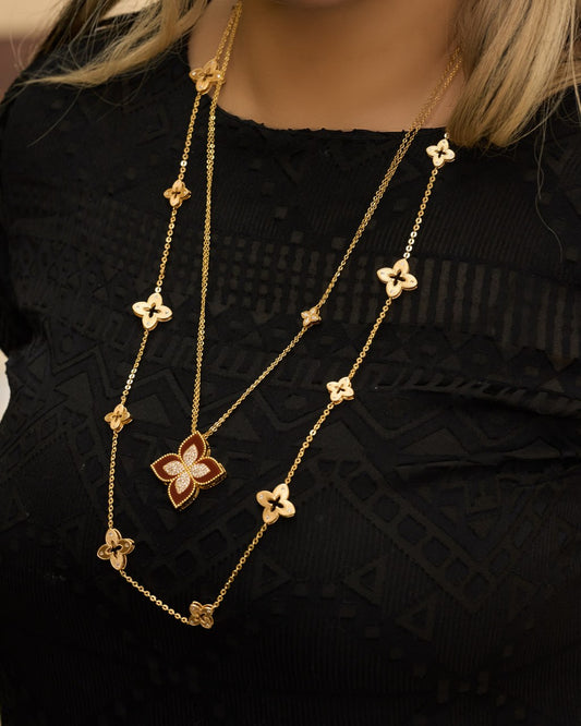 Platinum gold plated 21k Necklaces